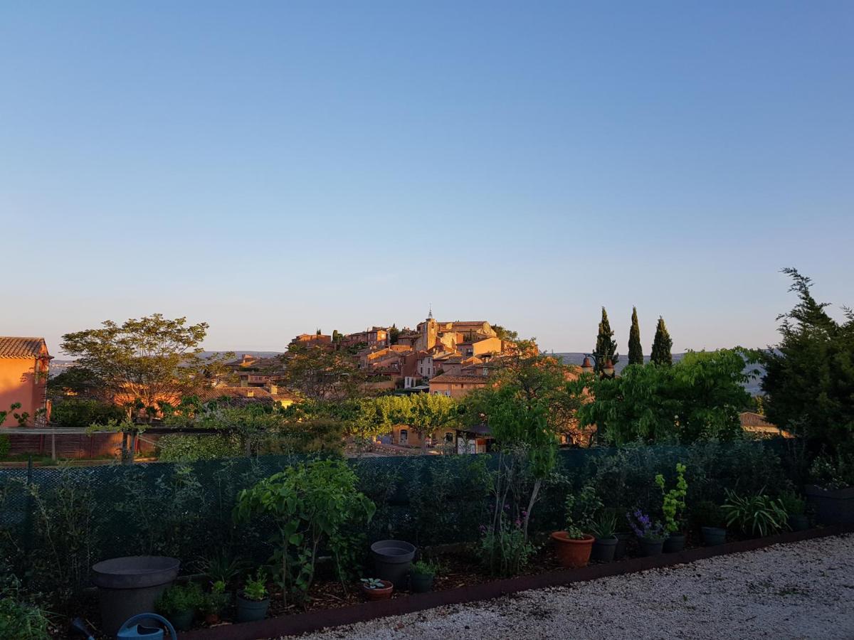 Chambre Du Sentier Des Ocres Roussillon  Luaran gambar