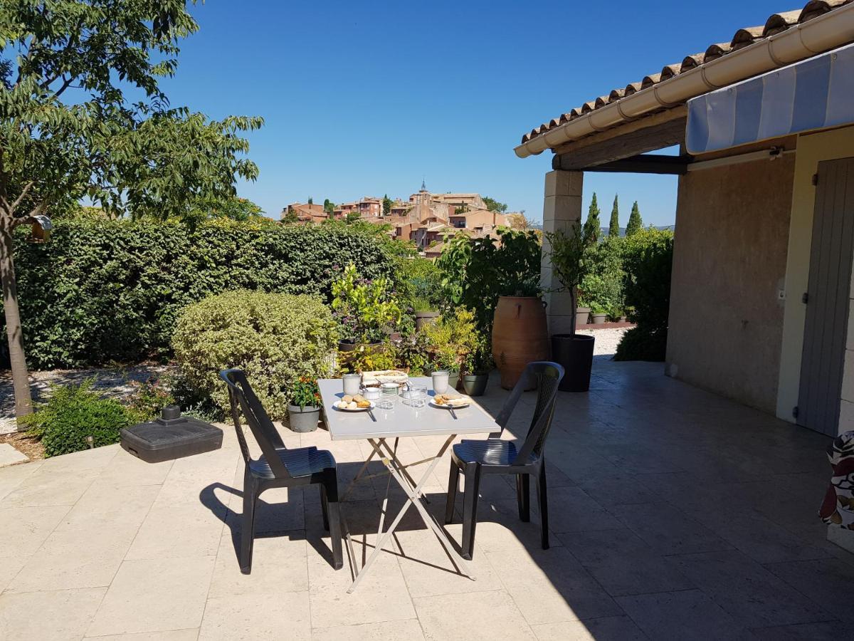 Chambre Du Sentier Des Ocres Roussillon  Luaran gambar